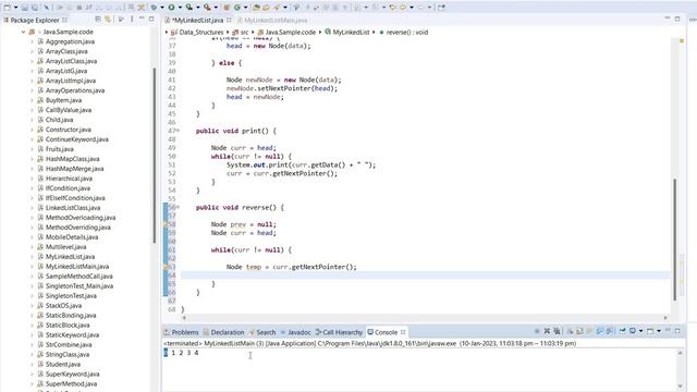 Reverse a LinkedList | Linked List in java #techtalkwithpal смотреть онлайн