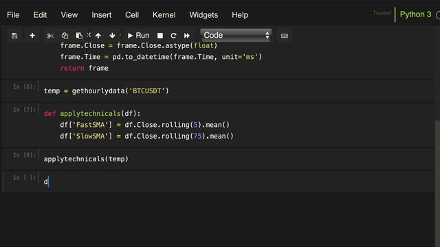 How To Build a Simple Cryptocurrency Trading Bot with Python and the Binance API смотреть онлайн