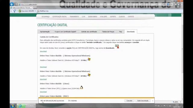 Certificação Digital é na XSITE Consultoria e Tecnologia смотреть онлайн