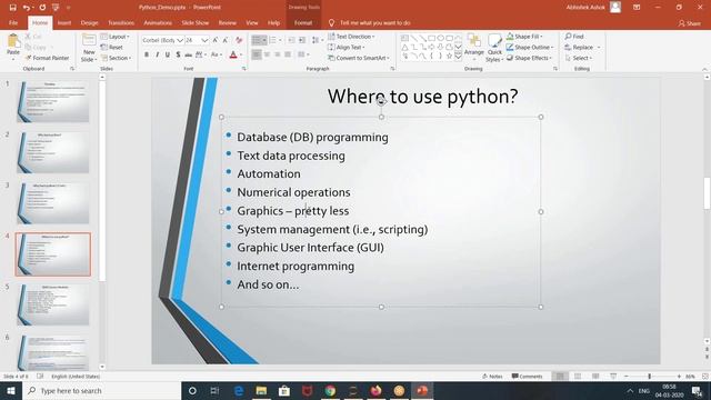 Python Demo Video. Pls call / whatsapp us on +91-8019952427 to enroll смотреть онлайн