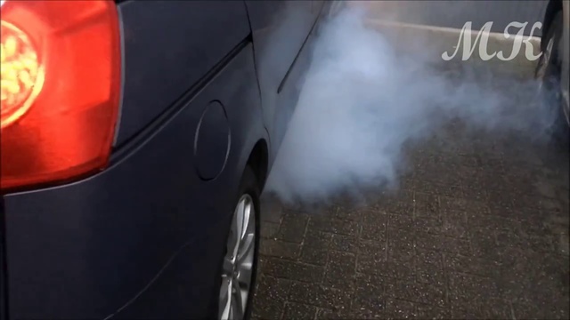 Вебасто дымит