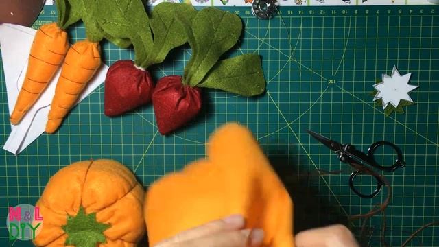 DIY How to make Felt Vegetable смотреть онлайн