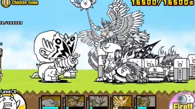 The Battle Cats - Chicken Game 4* смотреть онлайн