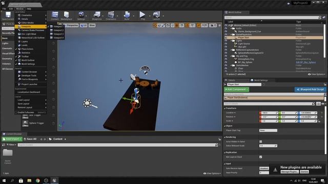 Окна Unreal Engine 4 смотреть онлайн
