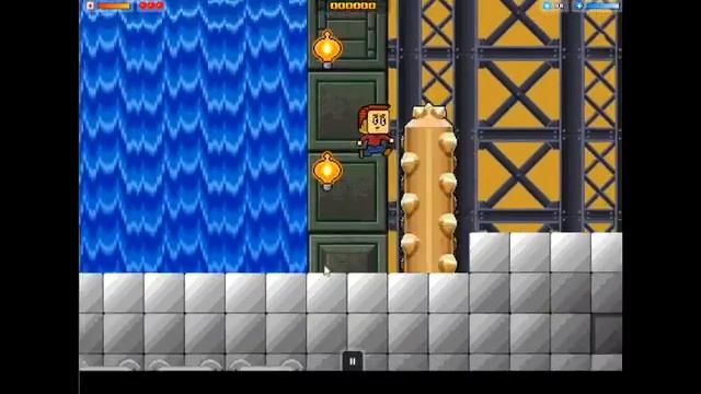 Tech World Demo - Retro Waterfalls and Giant Obstacles - Retro Arcade Game Creator смотреть онлайн
