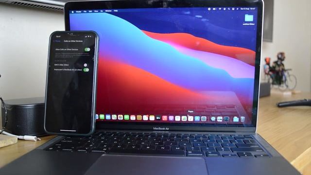 M1 Macbook Air - How To Receive Phone Calls On Your Mac смотреть онлайн