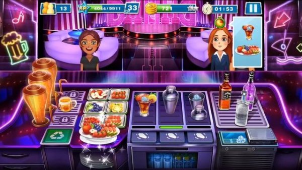 Crazy cooking chef Fantasy Bar Level 37