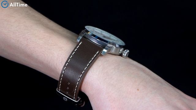 Обзор часов Wenger 01.1546.101. Швейцарские механические наручные часы. Alltime смотреть онлайн