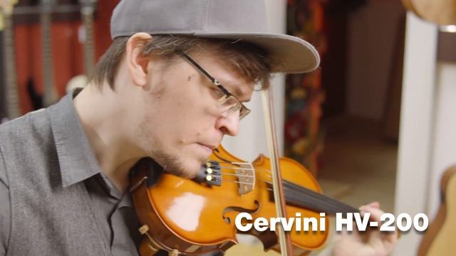 Обзор и сравнение бюджетных скрипок начального уровня Cervini HV-100, HV-150, HV-200