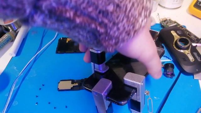 замена дисплея на смартфоне MI a3, дисплей был заказан с Aliexpress смотреть онлайн
