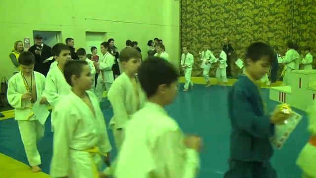 Награждение.Турнир по дзюдо 'IPPON на призы деда Мороза'. 21.12.2013. смотреть онлайн