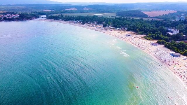 Kiten, South Beach, Bulgaria - 4K Drone video смотреть онлайн