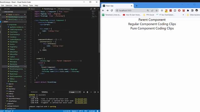 ReactJS Tutorial | memo | Part 26 смотреть онлайн