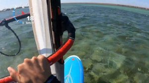 Виндсерфинг на озере Донузлав, Крым 2023