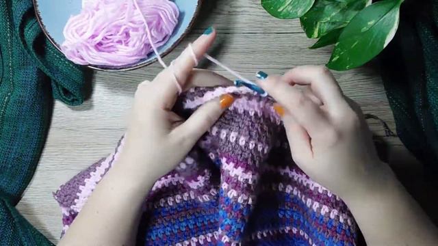 Temperature Blanket 2021 Row 361 (Temperature Blanket Crochet Vlog 2021) смотреть онлайн