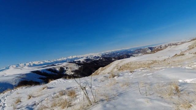 Домбай 2021. DJI Osmo Action. 1 часть.