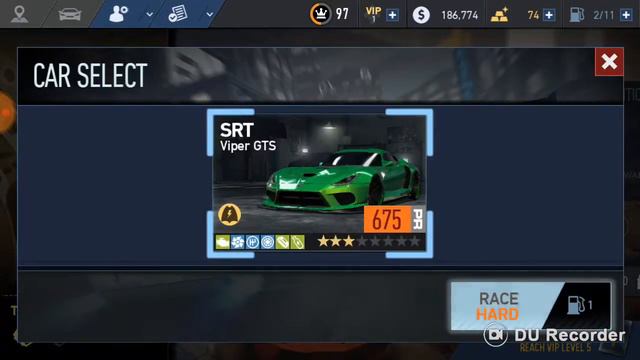 NFSNL Tuner Trials Complite SRT Viper GTS Gearbox Gambinos Gear Set, iOS Android смотреть онлайн