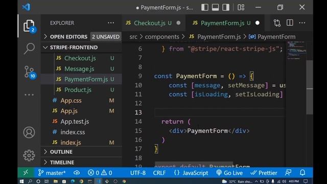 Stripe payment with django rest framework and reactjs part 2 . custom payment workflow смотреть онлайн