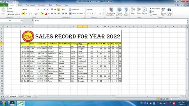 How to Change Row Height and Column Width in Ms Excel In Hindi II Excel Tutorial Part 14 смотреть онлайн