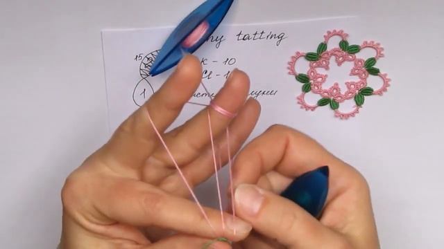 Видео 14. Как плести листик Клуни / How to weave a Cluny leaf. смотреть онлайн