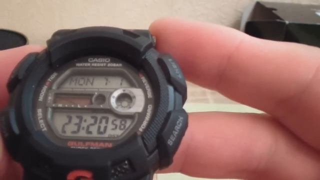 Casio G Shock G-9100-1ER  GULFMAN-Сопротивляемся тлену