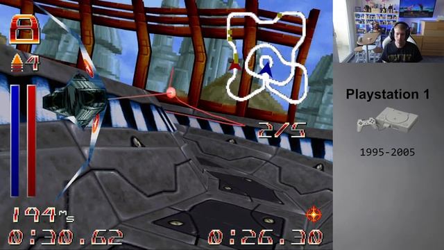 CyberSpeed (PS1) Gameplay - Angezockt (1995) смотреть онлайн