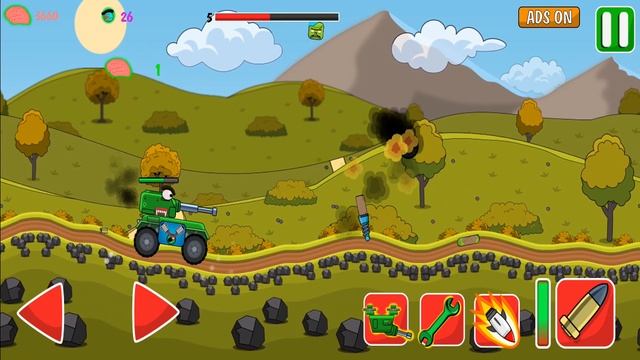 Сражение на Могучих Танках. Вовчик Играет в Tank Craft Videos Game. смотреть онлайн