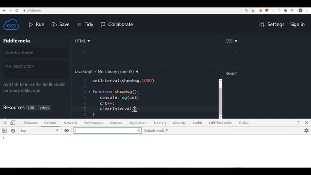 JavaScript Tutorial | setInterval & clearInterval смотреть онлайн