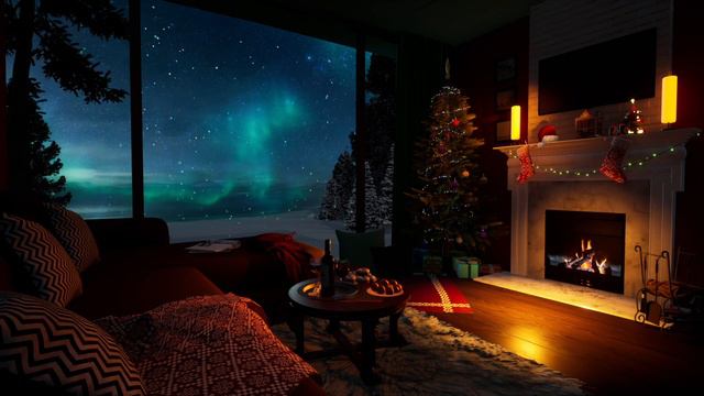 CHRISTMAS LIVE WALLPAPER ANIMATED ART CHRISTMAS TV ART CHRISTMAS WALLPAPER FIREPLACE CRACKLE & MUSI