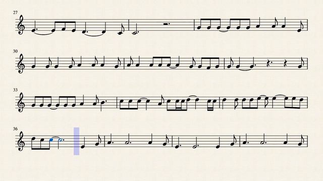 Hallelujah, Rufus Wainwright (Original key) Oboe смотреть онлайн