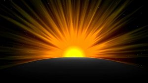 Супер футаж: Лучи Солнца. Rays of the Sun. Вариант 1