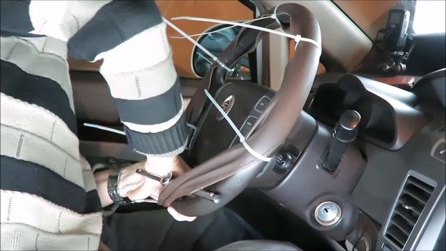 Как натянуть маленькую оплётку на руль смотреть онлайн