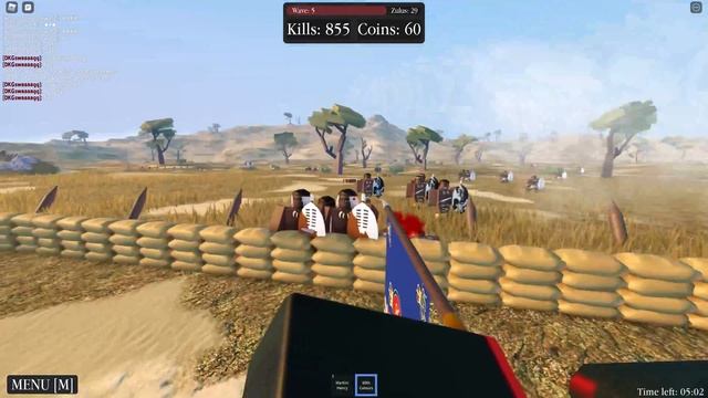 Roblox Zulu War - British Flag Defeats the Zulu Empire смотреть онлайн