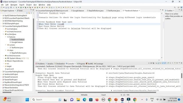 Selenium WebDriver with Java - Online Automation Testing Training - April 2023 Batch - Session 12 смотреть онлайн