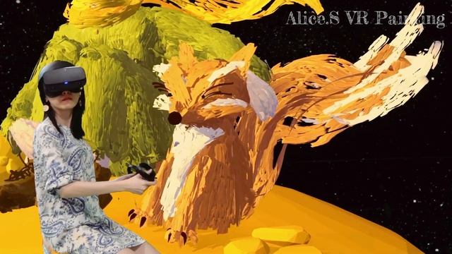 【VR绘画】小王子的星球【VR Painting】 Little Prince's Planet| Tilt brush смотреть онлайн