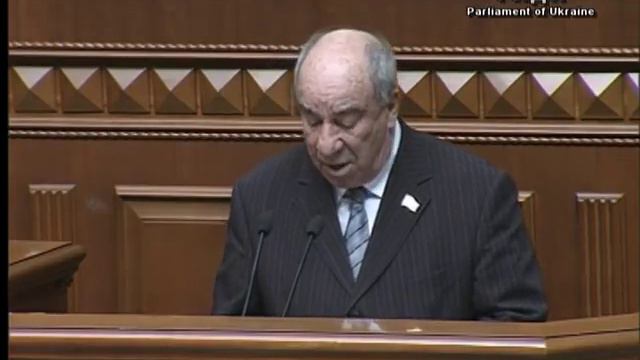Выступление Бориса Дейча на заседании сессии Верховной Рады Украины смотреть онлайн