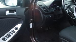 Hyundai Solaris коричневый