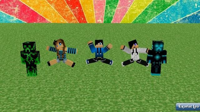 MineCraft Dance Animation смотреть онлайн