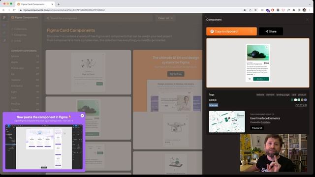 Figma Components: miles de componentes gratuitos desde la web con sólo copiar y pegar смотреть онлайн