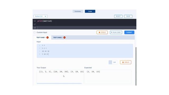 Elements of principal Diagonal | Coding practice 30 | Python Coding & Debugging | Nxtwave CCBP 4.0 смотреть онлайн