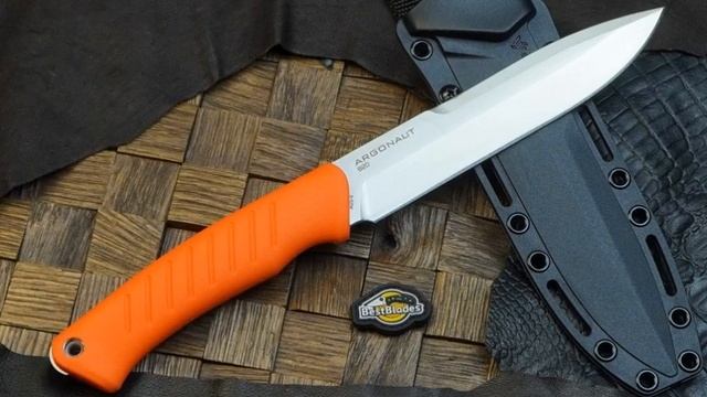 Steel Will нож Argonaut 820, сталь AUS-8, рукоять оранжевый TPR смотреть онлайн