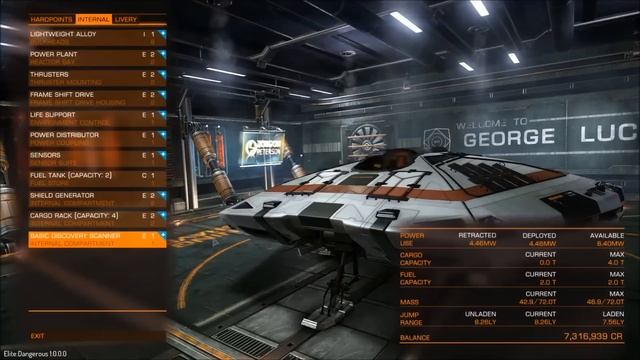 Elite Dangerous Gameplay - Sidewinder Review / Starting Guide смотреть онлайн