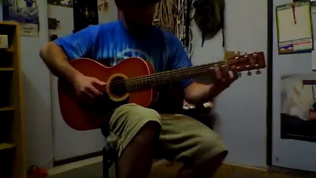 Silent Night with a Slide - Played on Art & Lutherie Ami Guitar смотреть онлайн