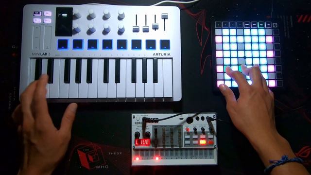 "CREANDO BEATS Y MELODIAS UNICAS" Arturia Minilab 3 | Korg Volca Sample 3 | Novation Launchpad mini смотреть онлайн