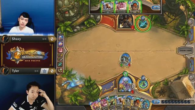 Shaxy vs Tyler - Hearthstone Grandmasters Asia-Pacific - Week 3 смотреть онлайн