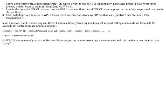 Wordpress: Is it possible to use WP-CLI via PHP-framework? (2 Solutions!!) смотреть онлайн