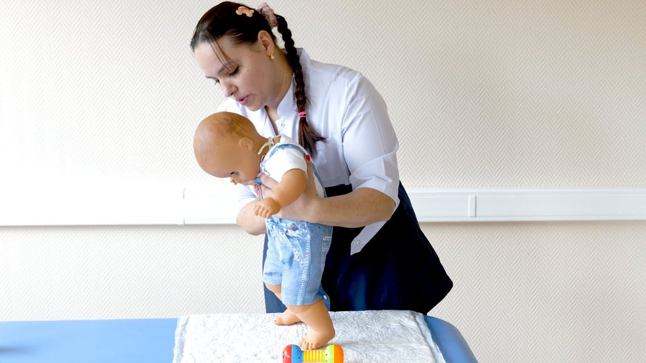 Упражнение "Ходьба". Комплексы ЛФК для малышей.