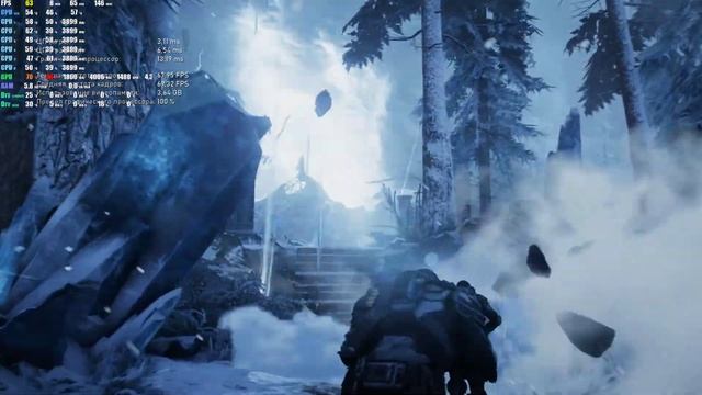 Gears of War 5 (gtx 1070 и i5 9400f) смотреть онлайн