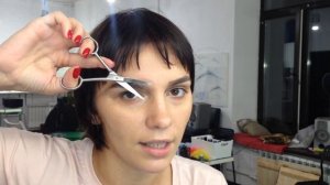 Видео#5 Как правильно подстригать брови)