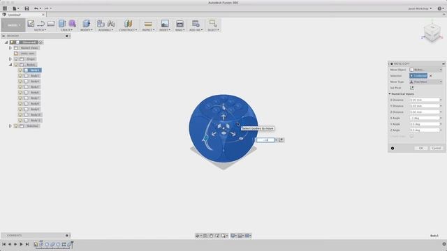 Autodesk Fusion 360 Tutorial - Dice ★★☆☆☆